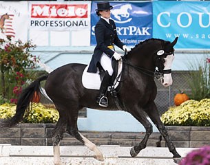 Lauren Chumley and Millennium at Dressage at Devon