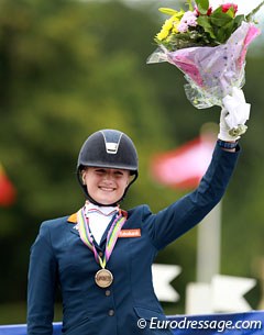 Lisanne Zoutendijk won kur bronze
