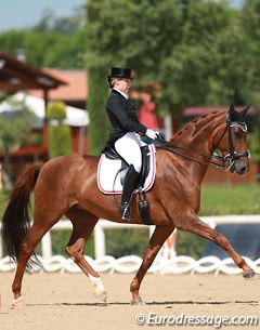 Danish Mille Larsen Warncke on Langkjærgaards Donna Fetti