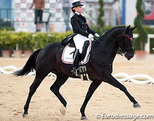 Danish Anna Zibrandtsen also dealt with a spooky Detroit in the rainy and windy weather on Thursday late afternoon