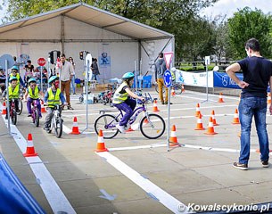 Mercedes Benz provided educational entertainment for kids