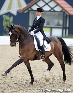 Briana Burgess and La Scala at the 2014 CDI Hagen :: Photo © Astrid Appels