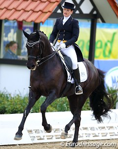 Paulinda Friberg and Di Lapponia T at the 2014 CDI Hagen in April :: Photo © Astrid Appels