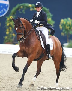 Charlotte Haid-Bondergaard and Triviant at the 2014 CDI Hagen :: Photo © Astrid Appels