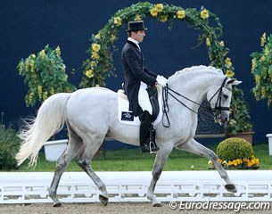 New Belgian duo Marc Peter Spahn on the experienced GP horse Ekwador. This duo was very pleasant and interesting to watch. It's nice to see Ekwador ridden with a lighter contact and less pressure