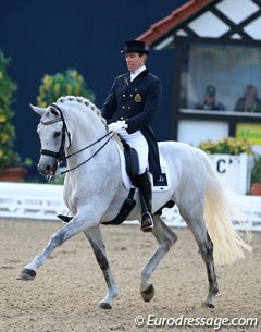 Marc Peter Spahn and Ekwador at the 2014 CDI Hagen :: Photo © Astrid Appels