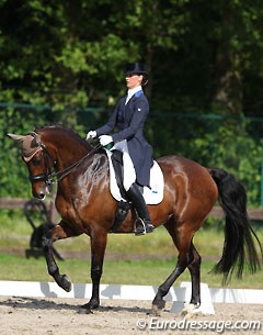 Delphine Meiresonne on Wipsy van 't Heihof