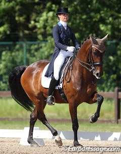 Delphine Meiresonne on Wipsy van 't Heihof