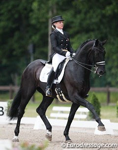 Anna Zibrandtsen and Rentino :: Photo © Astrid Appels