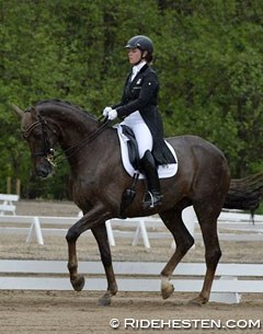 Anna Kasprzak and Honnerups Driver at the 2014 CDN Kolding :: Photo © Ridehesten