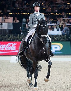 Danielle Heijkoop and Siro at the 2014 CDI Mechelen :: Photo © Lena Lottsfeldt