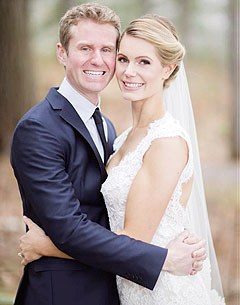 Mark Wilkins and Leah Wilson got married in Muskoka, Canada between Christmas and New Year :: Photo © Elizabeth in Love