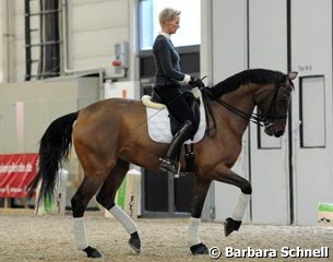 Brigitte Wittig schooling Bodega W