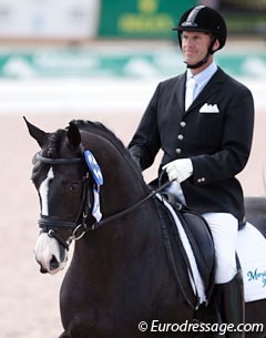 Chris Hickey and Doctor Wendell MF at the 2014 Palm Beach Dressage Derby :: Photo © Astrid Appels