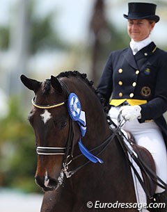 Tinne Vilhelmson and Don Auriello win the 2014 Palm Beach Derby Grand Prix :: Photo © Astrid Appels