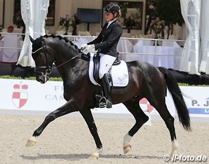 Dorothee Schneider and Sezuan at the 2014 CDI Perl :: Photo © LL-foto
