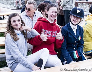 Pony riders having fun in Radzionkow