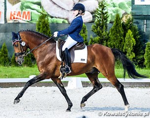 Italian pony rider Alice Campanella on Flamenco Star