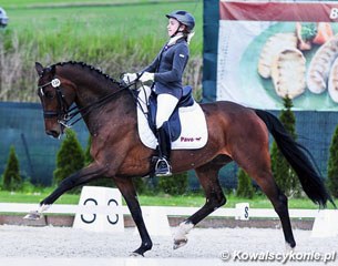 Russian junior Yulia Gorbacheva on Urbi et Orbi