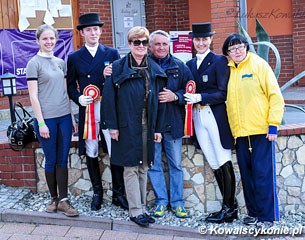 Judge Elizabeth Max-Theurer with the Ukrainian team