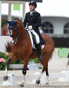 Brian Hafner and Lombardo at the 2014 CDIO Rotterdam :: Photo © Astrid Appels