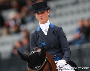 Belgian Grand Prix rider Delphine Meiresonne