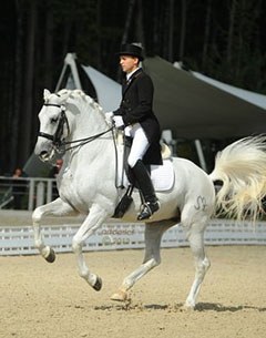 Ivan Antochika on the PRE bred Zingaro