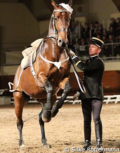 Vincent Poittier and his sauteur