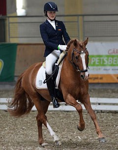 Celine König and Daddy's Daydream at the 2014 CDI Stadl Paura :: Photo © Rainer Dill
