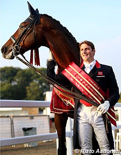 Michael Eilberg and Marakov, 2014 British Grand Prix Champions