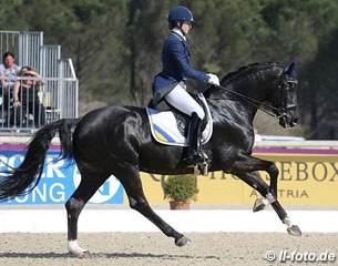 Inna Logutenkova and Don Gregorius won the 5* Grand Prix Special in Vidauban