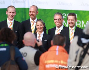 Lots of media attention for the Dutch team