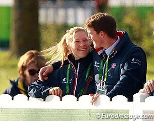 Michael Eilberg with his girlfriend Helen Babington Smith