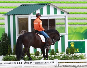 Edward Gal and Voice mainly walked around the arena during the ring familiarization