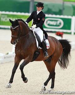 The best performing Canadian pair was Belinda Trussell on Anton