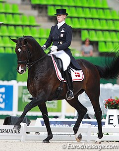 Nathalie zu Sayn-Wittgenstein and Digby at the 2014 World Equestrian Games in Caen, France, last August :: Photo © Astrid Appels