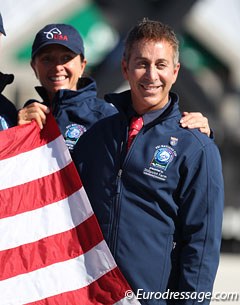 US team trainer Robert Dover