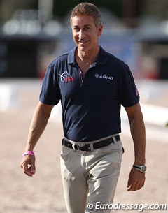 U.S. team coach Robert Dover in breeches