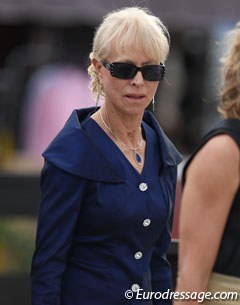 Judge Anne Gribbons at the 2014 CDIO Wellington :: Photo © Astrid Appels