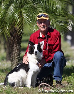 JJ Hathaway dropped by the show for a visit with his canine partner Q-Tip