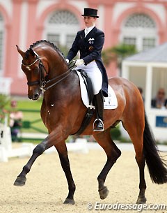 Kristy Oatley and Ronan at the 2014 CDI Wiesbaden :: Photo © Astrid Appels