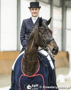 Svetlana Kiseliova and Parish dominate the big tour at the 2014 CDI Zakrow :: Photo © Lukasz Kowalski