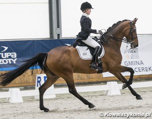 German junior Marie Luise Misztl on Chico's Grosse Liebe