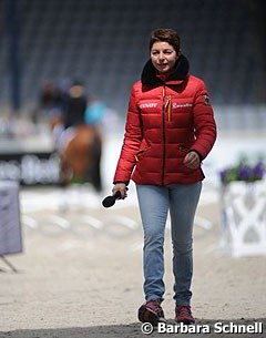 German team trainer Monica Theodorescu