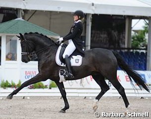 German young rider team member Anna Christina Abbelen on Furst on Tour