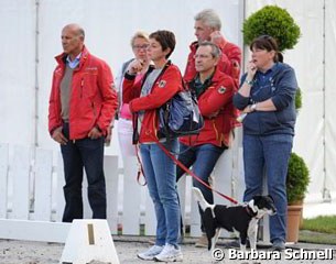 The German team trainers at work: Jonny Hilberath, Monica Theodorescu, Hans Heinrich Meyer zu Strohen