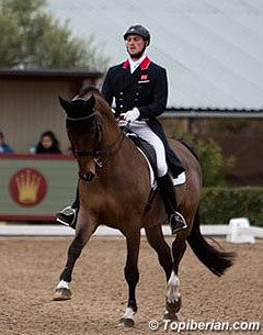 Michael Eilberg on Marakov at the 2015 CDI Barcelona :: Photo © Top Iberian