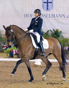 Elizabeth Ball and Avanti win the Intermediaire I