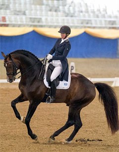 Sabine Schut-Kery and Sanceo win the Prix St Georges