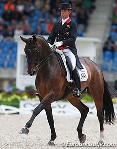 At the 2015 European Championships in Aachen